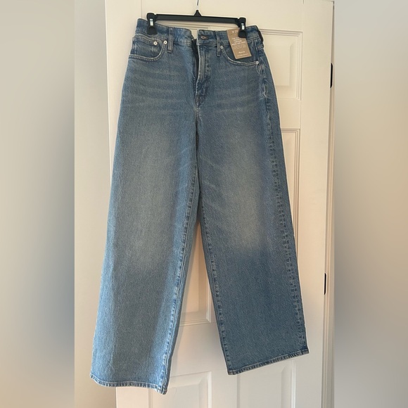 Madewell Light Blue Women’s Size 29 The Curvy Perfect Vintage Wide-Leg Jean - Picture 2 of 4